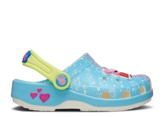 Peppa Pig x Classic Clog Toddler w kolorze niebiesko-różowym gradientowym