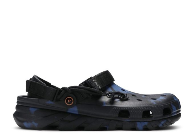 Post Malone x Duet Max Clog „Blue Camo”