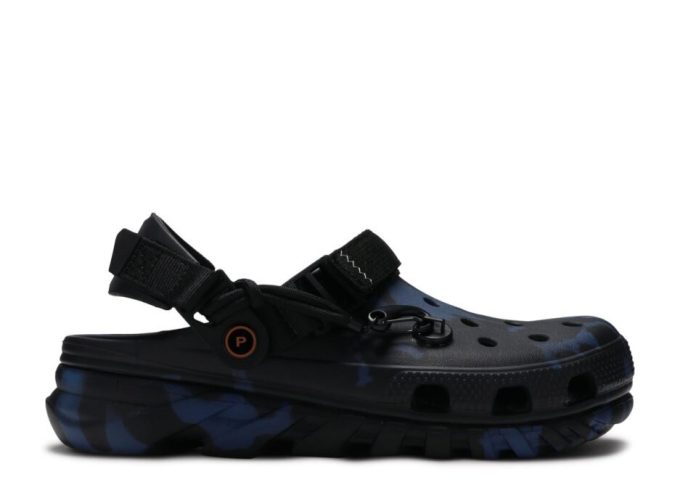 Post Malone x Duet Max Clog „Blue Camo”