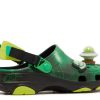 Ron English x All-Terrain Clog „Area 54 – Green Galaxy”