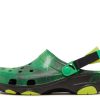 Ron English x All-Terrain Clog „Area 54 – Green Galaxy”