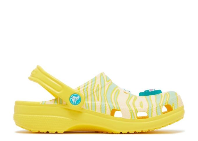 Ron English x Classic Clog Kids „Party Animals – Zebra Lemon” Ron English x Classic Clog Kids „Party Animals – Zebra Lemon”