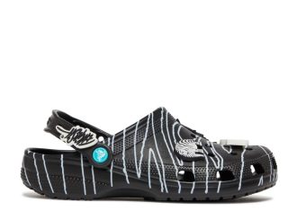Ron English x Classic Clog „Party Animals – Zebra Black”