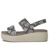 Sandały codzienne Crocs (WMNS) Brooklyn Thick Sole w kolorze szarym 206453-93T Sandały codzienne Crocs (WMNS) Brooklyn Thick Sole w kolorze szarym 206453-93T