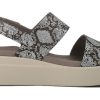 Sandały codzienne Crocs (WMNS) Brooklyn Thick Sole w kolorze szarym 206453-93T Sandały codzienne Crocs (WMNS) Brooklyn Thick Sole w kolorze szarym 206453-93T