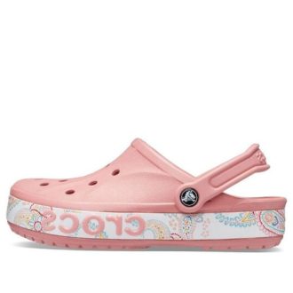 Sandały Crocs Bayaband Printing różowe unisex 206233-682