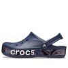 Sandały Crocs Bayaband Printing Unisex Niebieskie 206233-410