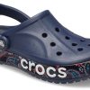 Sandały Crocs Bayaband Printing Unisex Niebieskie 206233-410