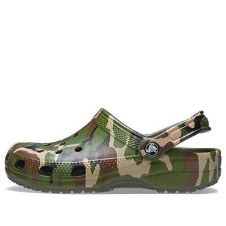Sandały Crocs Beach Army Green Camouflage 206454-3TC