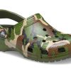 Sandały Crocs Beach Army Green Camouflage 206454-3TC