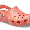 Sandały Crocs Beach Orange Marble 206867-6SN