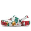 Sandały Crocs Beach White Flowers „Biało-Czerwono-Zielone” 206230-10D