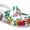 Sandały Crocs Beach White Flowers „Biało-Czerwono-Zielone” 206230-10D