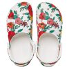 Sandały Crocs Beach White Flowers „Biało-Czerwono-Zielone” 206230-10D
