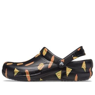 Sandały Crocs Bistro Graphic Clog, stylowe, codzienne, czarne, 204044-0FN