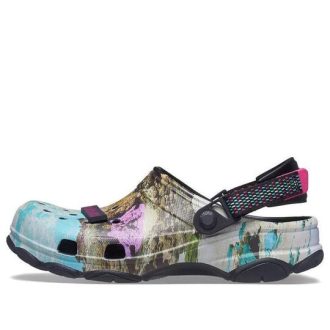 Sandały Crocs Classic All-Terrain Clog Desert Pattern, stylowe, uniwersalne, wielokolorowe, 207340-90H