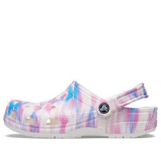 Sandały Crocs Classic Casual Unisex, biało-różowo-niebieskie, „Biało-różowo-niebieskie” 207567-94S