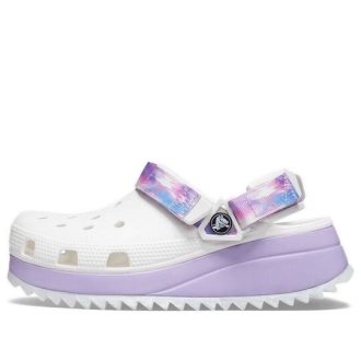 Sandały Crocs Classic Casual Unisex White Purple „White Purple” 207772-577