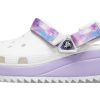 Sandały Crocs Classic Casual Unisex White Purple „White Purple” 207772-577