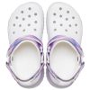 Sandały Crocs Classic Casual Unisex White Purple „White Purple” 207772-577