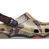 Sandały Crocs Classic Clog Desert Camouflage Beach Unisex w kolorze czarno-brązowym 207305-088