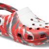 Sandały Crocs Classic Clog Marble Beach Sports Unisex Red White „Red White” 206867-884