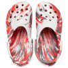 Sandały Crocs Classic Clog Marble Beach Sports Unisex Red White „Red White” 206867-884