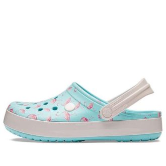 Sandały Crocs Classic Clog Pattern Crocs Beach w kolorze lodowego błękitu 205579-4IU