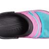 Sandały Crocs Classic Clog Pocket w kolorze czarno-różowym 206612-0I8