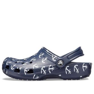 Sandały Crocs Classic Clog Printing Deep Blue 206053-462