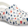 Sandały Crocs Classic Clog Printing w kolorze biało-niebieskim 206053-94S