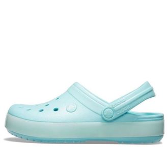 Sandały Crocs Classic Clog transparentne Beach ice blue 205894-4S3
