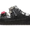 Sandały Crocs Classic Cozzzy Disco Glitter „Czarne” 208074-0C4