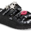 Sandały Crocs Classic Cozzzy Disco Glitter „Czarne” 208074-0C4