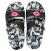 Sandały Crocs Classic Cozzzy Disco Glitter „Czarne” 208074-0C4