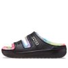 Sandały Crocs Classic Cozzzy Spray Dye „Black Multi” 208046-0C4