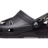 Sandały Crocs Classic Feel The Positivity Casual Unisex w kolorze czarnym 207571-001