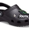 Sandały Crocs Classic Feel The Positivity Casual Unisex w kolorze czarnym 207571-001