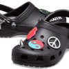 Sandały Crocs Classic Feel The Positivity Casual Unisex w kolorze czarnym 207571-001
