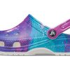 Sandały Crocs Classic Pattern White Purple „White Purple” 206565-14N