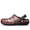 Sandały Crocs Classic Stay Warm Cozy Sports Unisex w kolorze czarno-czerwonym „Black Red” 205324-643