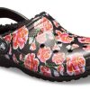 Sandały Crocs Classic Stay Warm Cozy Sports Unisex w kolorze czarno-czerwonym „Black Red” 205324-643