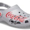 Sandały Crocs Coca Cola x Crocs Crossover Light X Outdoor na płaskim obcasie, sportowe, unisex, szare, 207220-030