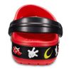 Sandały Crocs Crocband Cartoon Mickey Mouse, odporne na zużycie, unisex, czerwono-czarne, „Red Black” 204936-90H