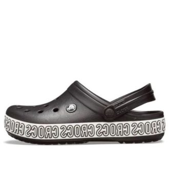 Sandały Crocs Crocband Logo Mania Beach Black 205914-066
