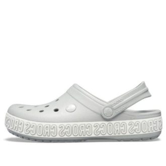 Sandały Crocs Crocband Logo Mania Beach Gray 205914-00J
