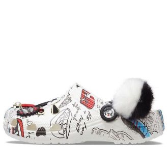 Sandały Crocs Disney x Crocs Pattern Unisex White 207401-100