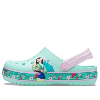 Sandały Crocs Funny Pattern Small Crocs Outdoor Sports Big Boys Mint Green 206155-3P7