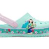 Sandały Crocs Funny Pattern Small Crocs Outdoor Sports Big Boys Mint Green 206155-3P7