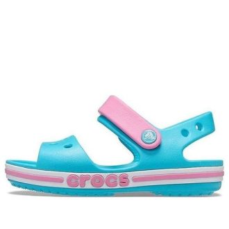 Sandały Crocs (GS) Bayaband „Digital Aqua Pink” 205400-4SL